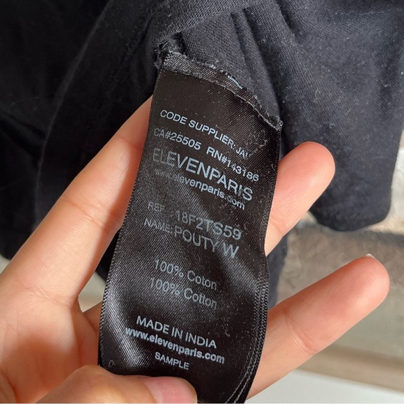 ElevenParis "Saint Honore” Biker Club Eagle and Motorcycle Tee - Picture 5 of 9